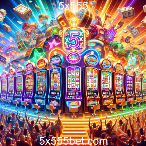 Explore a Emoção dos Jogos de Slot no 5x555